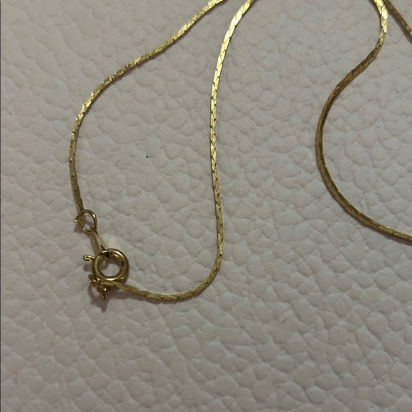 CHANEL (GWP) Gold Logo Pendant Necklace - Picture 3 of 3